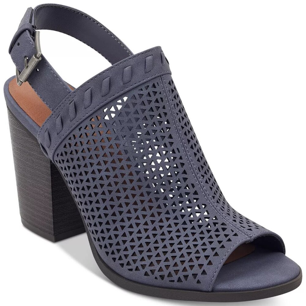 NIB Indigo Women's Dark Blue Block Heels - Size 8M